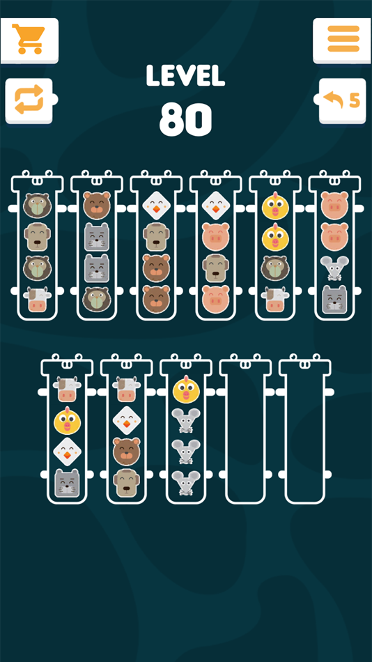 #3. Ball Sort - Perfect Sorting (iOS) 来自: Onetap Co.,Ltd