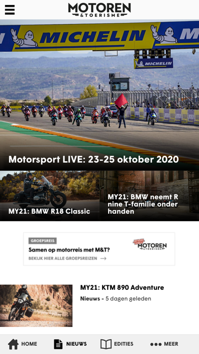 M&T - Motoren & Toerisme Screenshot