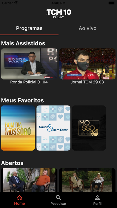 TCM 10 Play Screenshot