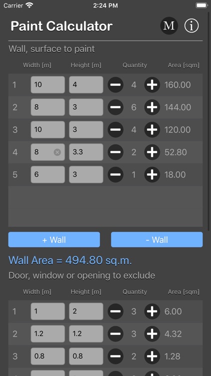 Paint Calculator Plus screenshot-6