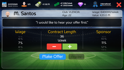 Mobile Football Agent Screenshot