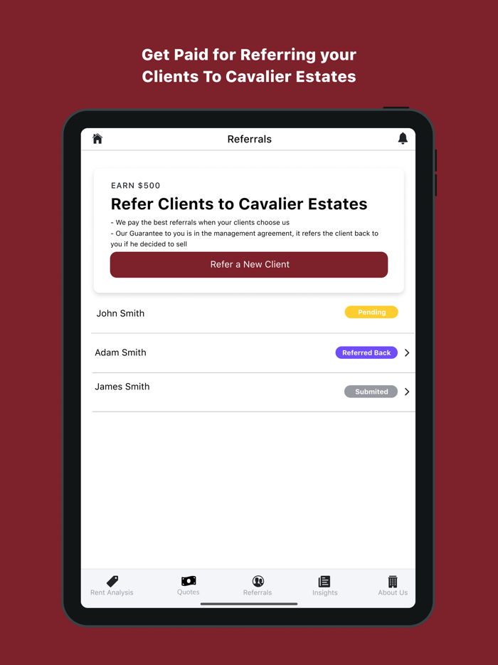 Cavalier Estates for Realtors