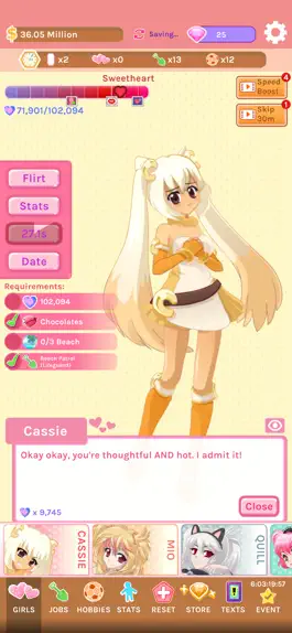 Game screenshot Crush Crush - Idle Dating apk