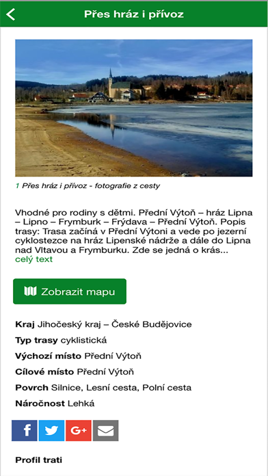 Lipensko,od Stožce po Rožmberk Screenshot