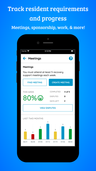 Regroup: Sober Living App Screenshot