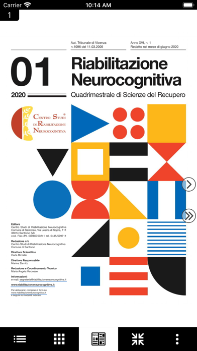 Riabilitazione Neurocognitiva Screenshot