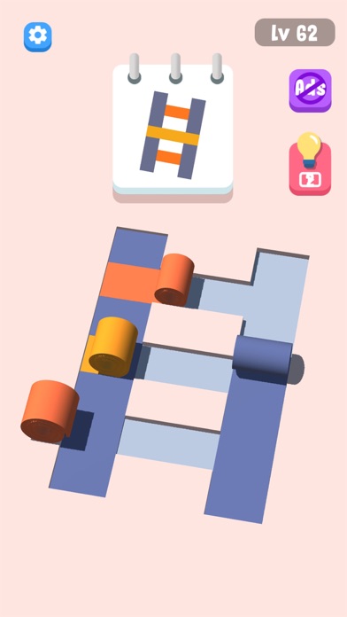 Roll Perfect Puzzle 3D Screenshot