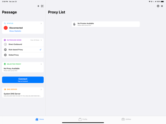 Screenshot #4 pour Passage VPN