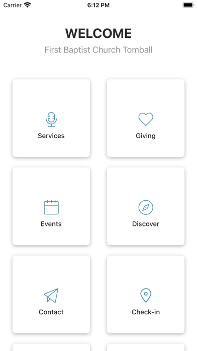 First Baptist Church Tomball Screenshot
