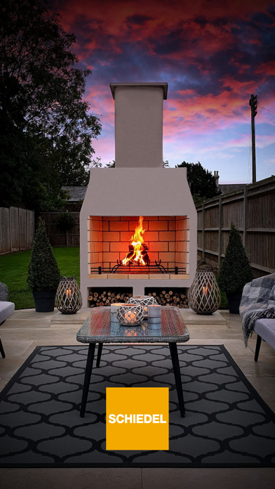 AR Outdoor Fireplace Designer Screenshot