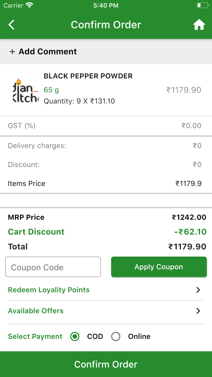 Indian Kitchen Online