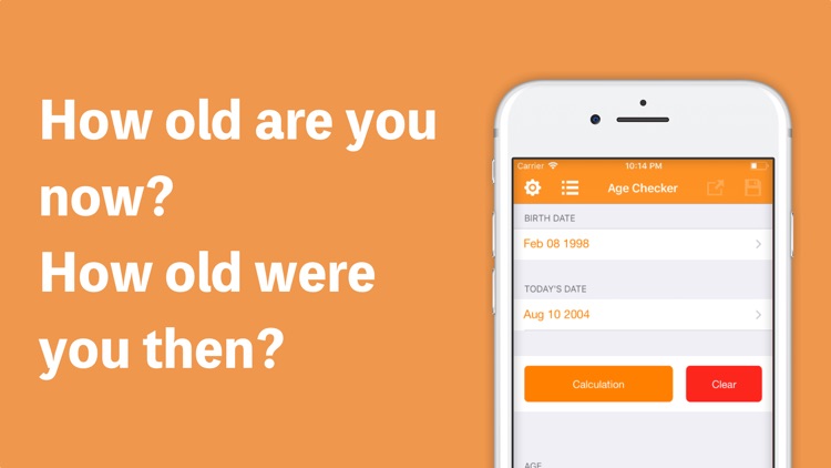 Age Checker - Age Calculation