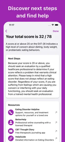 Game screenshot Eating Disorder Test hack