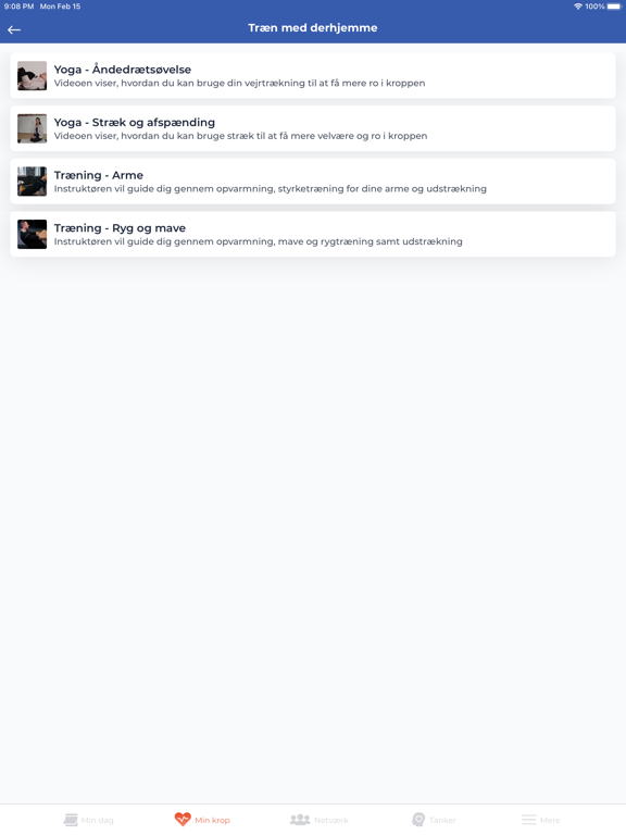 Screenshot #6 pour Mit Liv – min sundhed