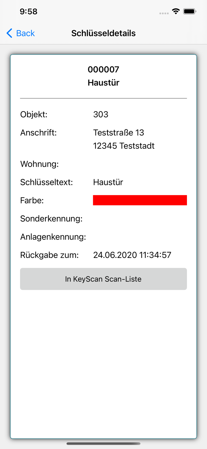 KeyScan ScanApp