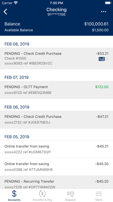 Home Savings Bank Chanute Screenshot