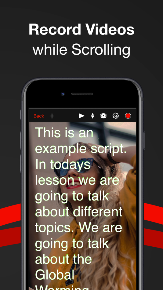 #4. AI Teleprompter Voice & Remote (iOS) 게시자: GENOVA Softworks