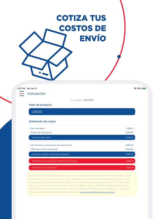 Quick Box USA PO Box