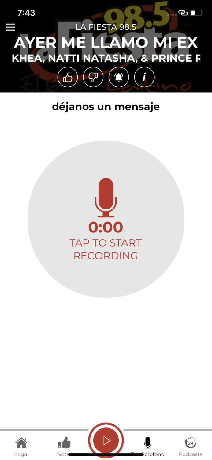 LaFiesta 98.5 Spanish Hits