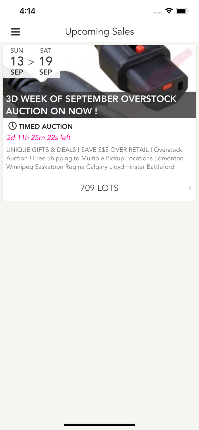 Mega Savers Auction