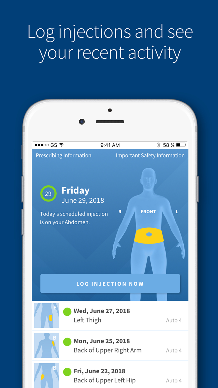 COPAXONE iTracker® 2.0
