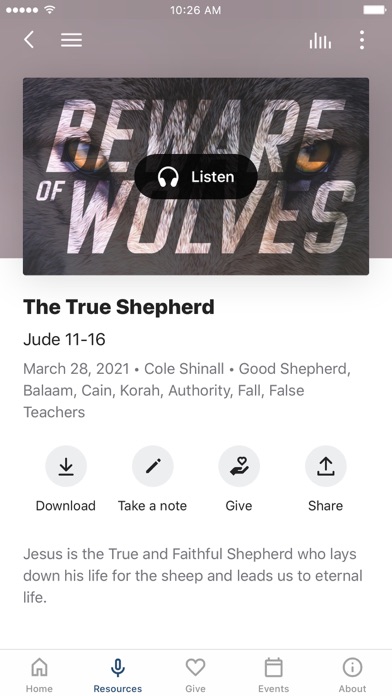 Reformation Baptist Church Screenshot