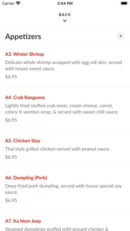 Thai Cuisine of Kingsport