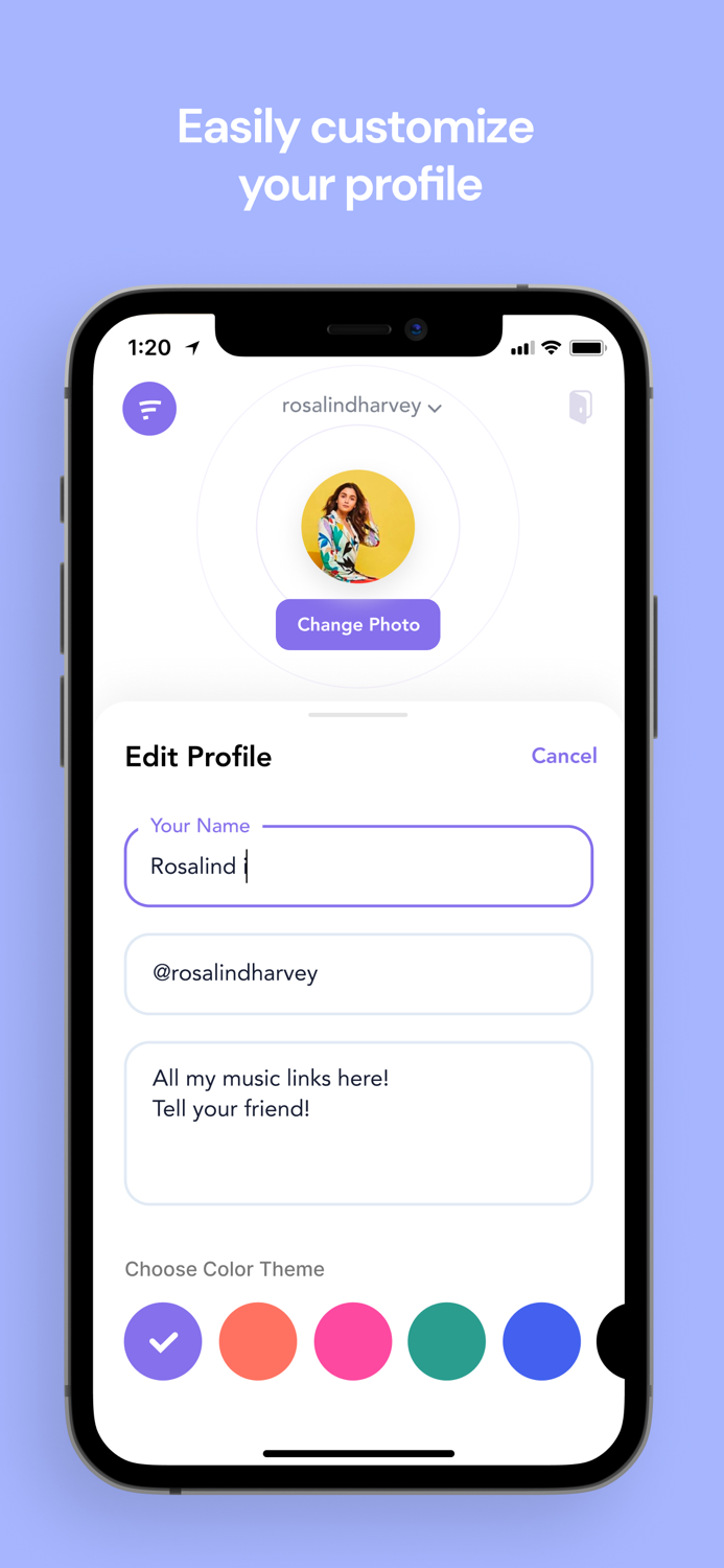 Frisbee - Connect with one tap