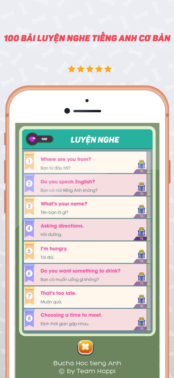 Bucha học Tiếng Anh - English