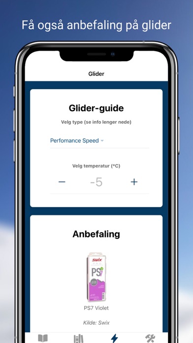 Skismøring - grad for grad Screenshot