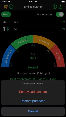 Game screenshot Calculate & Monitor BMI hack