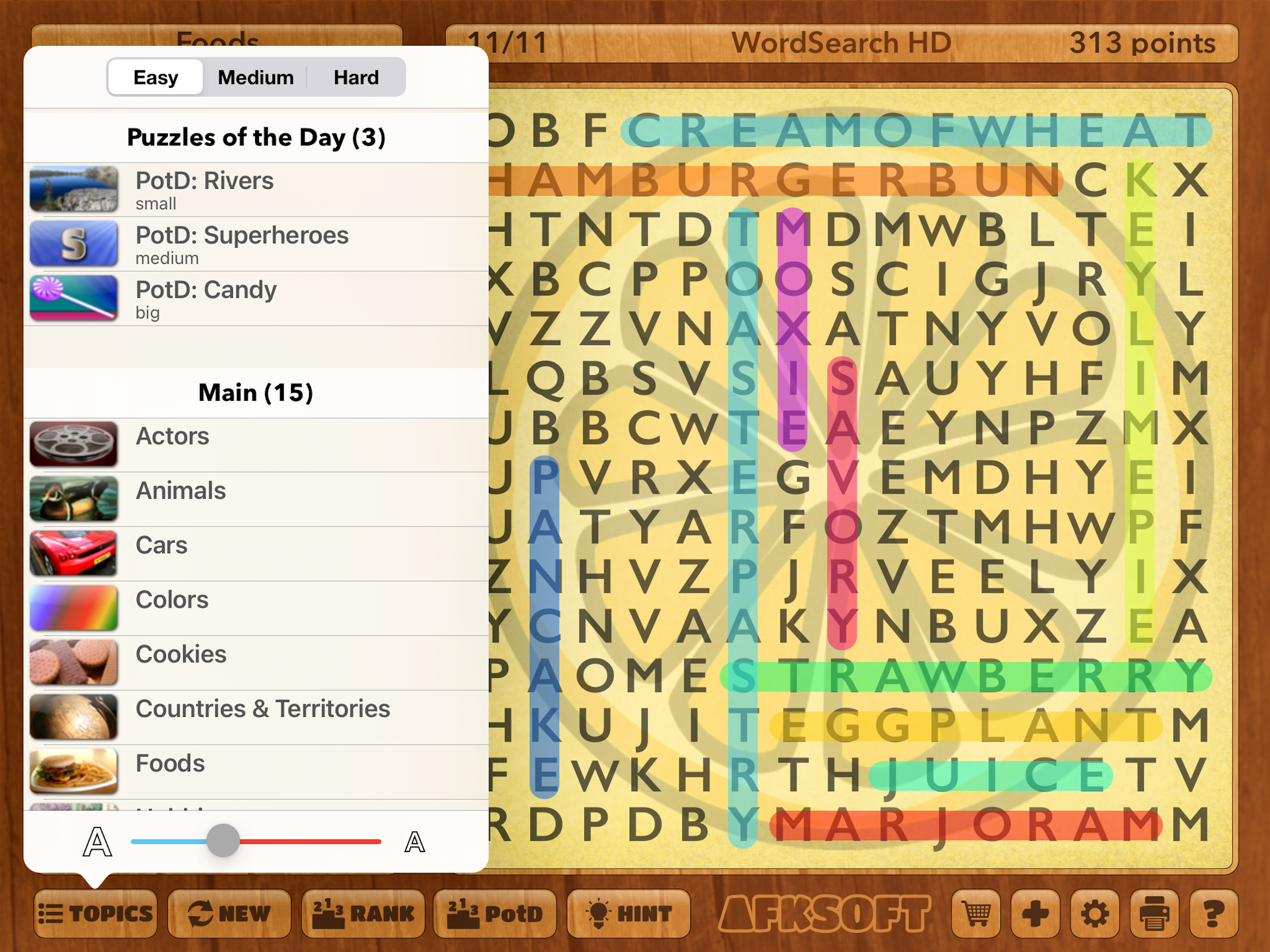 WordSearch HD Premium screenshot 11