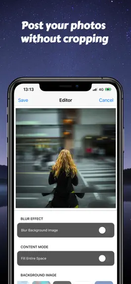 Game screenshot NoCrop MyPhotos Editor PRO apk