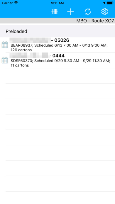 App screenshot