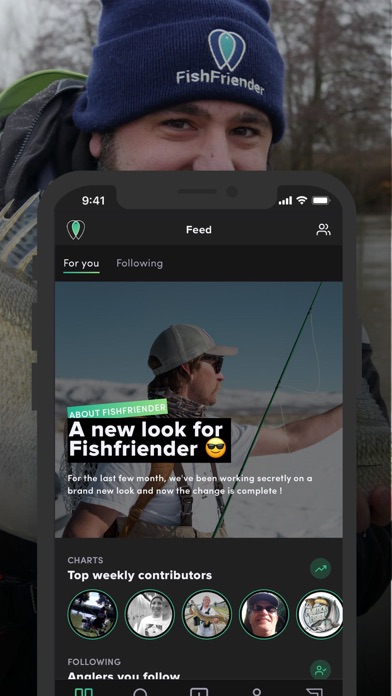 FishFriender - Fishing App Screenshot