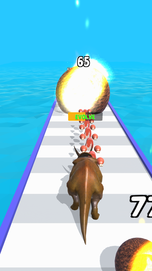 #3. Dino Run 3D (iOS) 由: Emre Yilmaz
