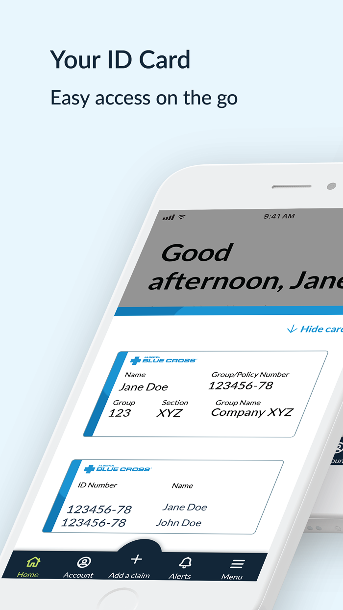 Alberta Blue Cross®—member app