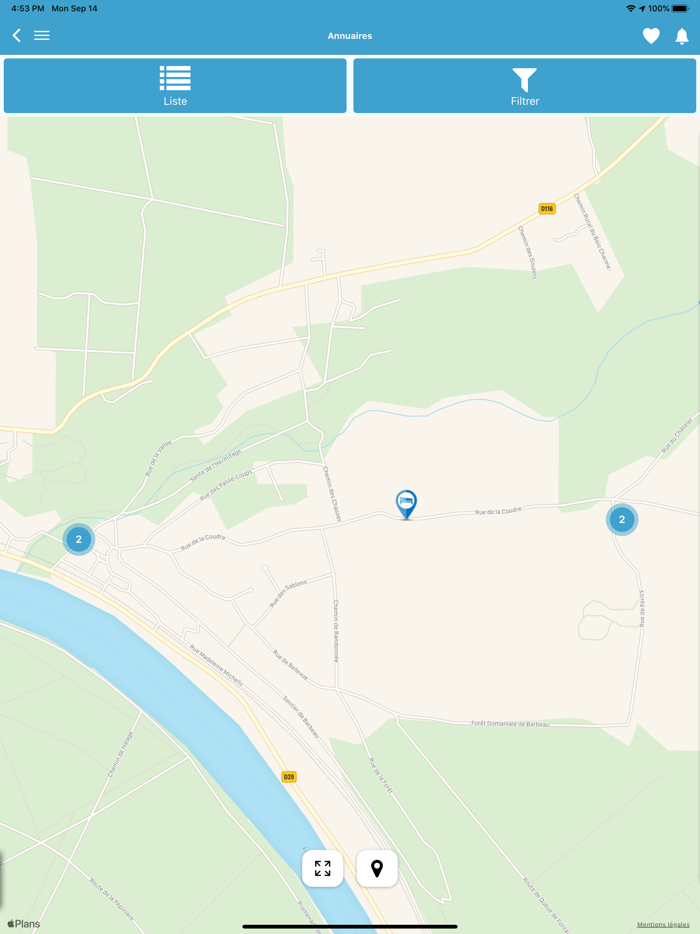 Fontaine-le-Port Application