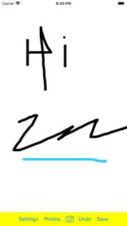 simple scribble iphone screenshot 2