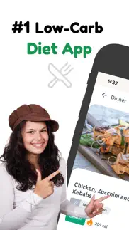 low carb diet app iphone screenshot 1