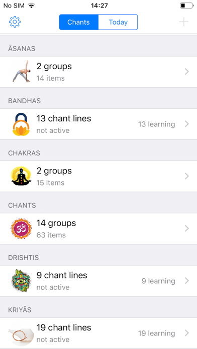 Sanskrit for Yoga Screenshot