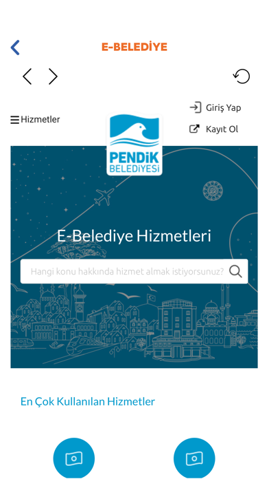 Pendik Belediyesi Screenshot
