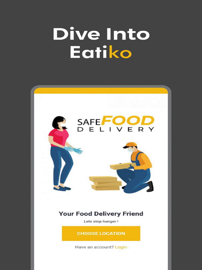 Eatiko Food Delivery App