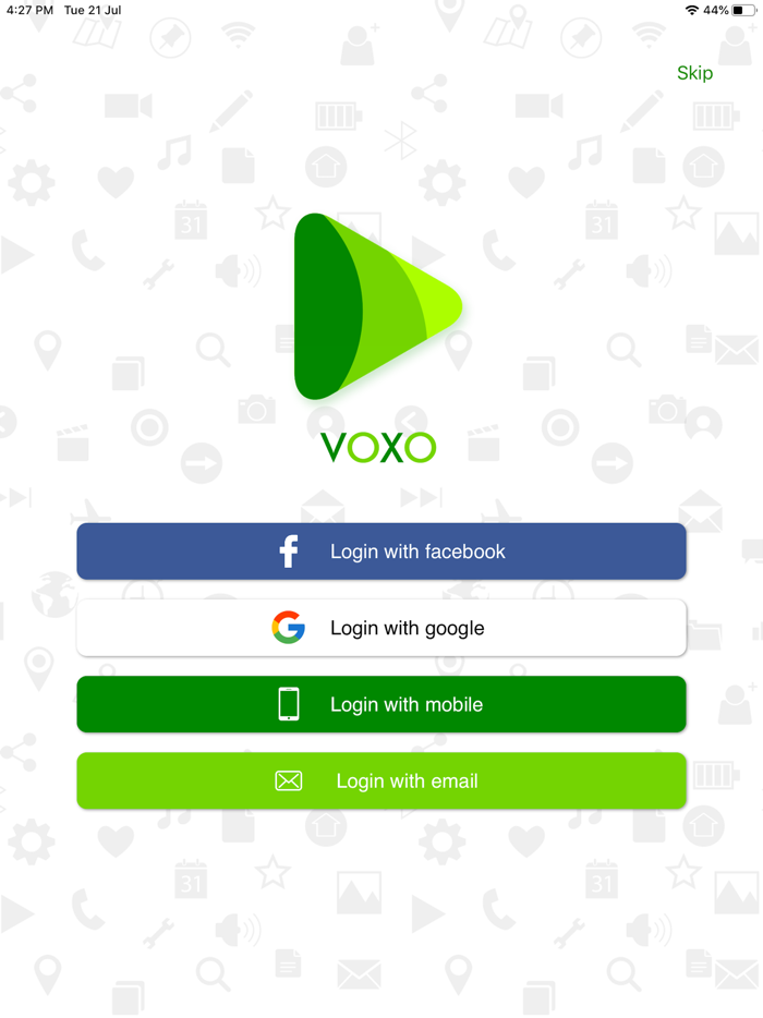 VOXO - Share Videos and Talent
