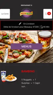 How to cancel & delete pizza pronto marmande 1