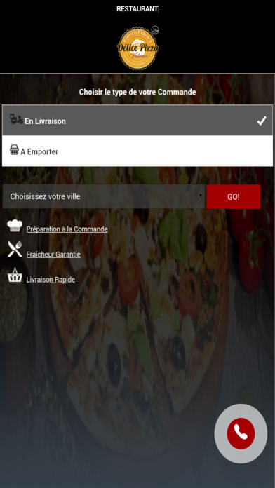 Screenshot #1 pour Delice Pizza 26