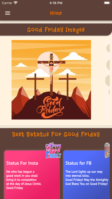 Screenshot #2 pour Good Friday Images Wishes Gifs