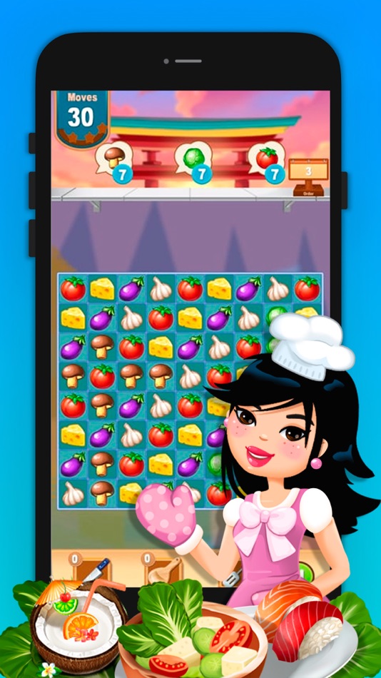 #2. Om Nom Nom Seonkyoung Longest (iOS) 由: B6 Games LLC