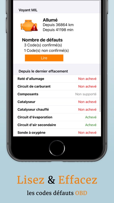 Screenshot #3 pour EOBD Facile: OBD 2 Car Scanner