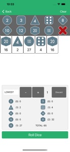 Xd6 - Dice Roller screenshot #2 for iPhone